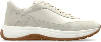 Hogan Leren Sportschoenen - Heren - Sneakers - Beige - 44 EU - Leer - Schoenen