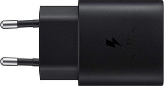 OEM Adaptador De Corriente Ultrarr&aacute;pido Usb-c De 25 W, Adaptador Usb-c A Usb, Carga R&aacute;pida, Inal&aacute;mbrico, Negro