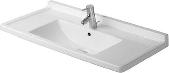Duravit Duravit - Lavabo Para Muebles Starck 3 85cm, 1 Agujero Para Grifo