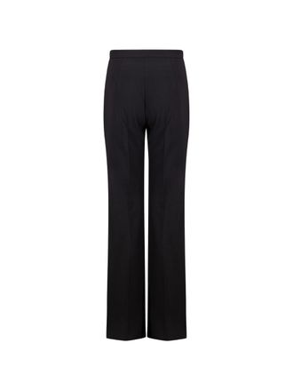 Elisabetta Franchi Horsebit-Detail Trousers - Black