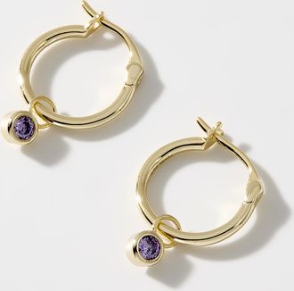 Midi34 Womens Small birthstone earrings Exclusive Simons x Midi34 collection