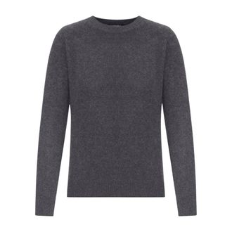 Max Mara Smmvoliera Ronde Hals Gebreid - Dames - Ronde hals truien - Grijs - XS - Truien & Vesten