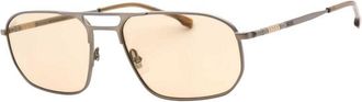 HUGO BOSS Mens 1446 Sunglasses (Silver) - One Size