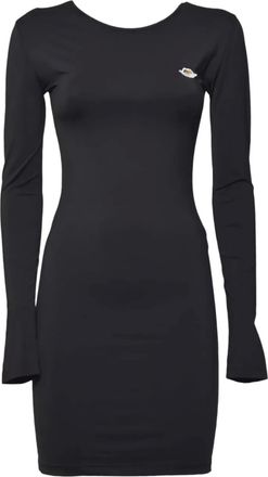 Fiorucci Mini-jurk met engelenpatch - Zwart