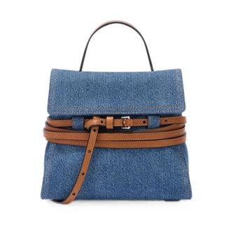 Moschino Tassen.. - Dames - Handtassen - Blauw - ONE Size - Denim - Tassen