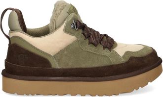 UGG Groene Sneakers met Nylon en Su&egrave;de - Heren - Sneakers - Groen - 41 EU - Nylon - Schoenen