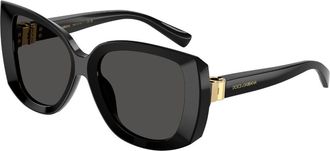 Dolce & Gabbana DG4495 501/87 Womens Sunglasses Black Size 56
