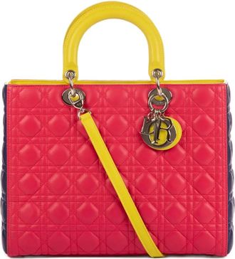 Dior Borsa a spalla trapuntata anni 2010 - Rosa