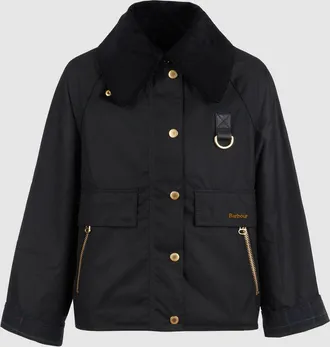 Barbour Veste Catton Wax Black Shadow