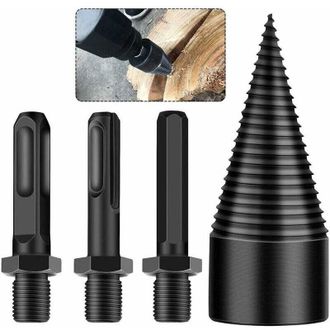 OEM Spaccalegna Rapanda, Punta Conica Da 42 Mm, Utensile Per Spaccare La Legna Con Gambo Esagonale, Quadrato E Rotondo - Offerta Speciale