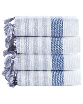 Brooks Brothers Turkish Pesthemal 4Pc Wash Towels