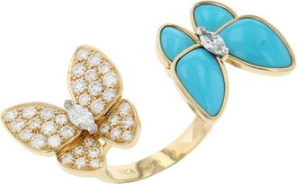 Van Cleef & Arpels Yellow Gold (18K) Band Ring (Pre-Owned)