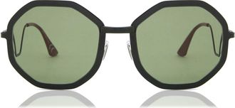 Marni Kamiora Mine Oro HP9 Mens Sunglasses Black Size 58