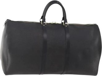 Louis Vuitton Pre-owned Weekend Bags, female, Black, Size: ONE SIZE Pre-owned Vintage Boston Bag