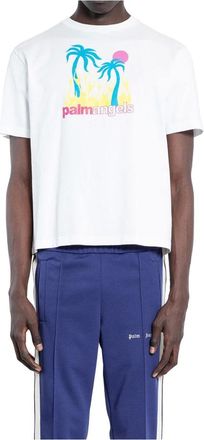 Palm Angels Burning Oasis Graphic Tee