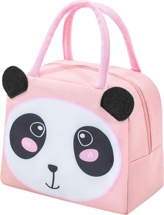 Generic Insulated Lunch Bags Bags Cute Lunch Bag Small Cooler Bags Lunch Box Bag For Work Picnic Leather Satchel Handbags for Women (L, One Size)