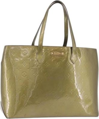 Louis Vuitton Bolso Tote Pre-owned - Pre-owned - Mujer - Verde - ONE SIZE