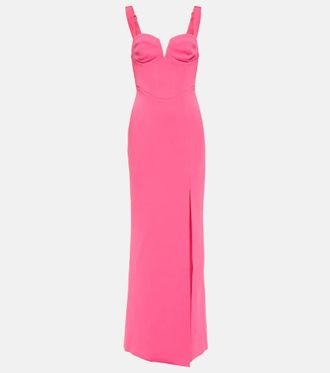Rebecca Vallance Marie crepe gown