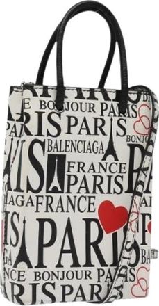 Balenciaga Pre-owned Mini Bags, female, White, Size: ONE SIZE Pre-owned Vintage Mini Bag