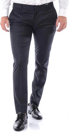 Daniele Alessandrini Jeans - Heren - Nette broeken - Blauw - XS - Polyester - Broeken