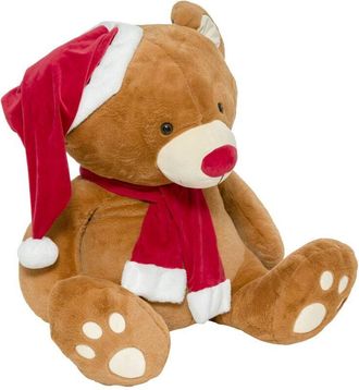 F&eacute;&eacute;ric Lights & Christmas Peluche Oso Gigante De Navidad 100cm - Feeric Lights & Christmas