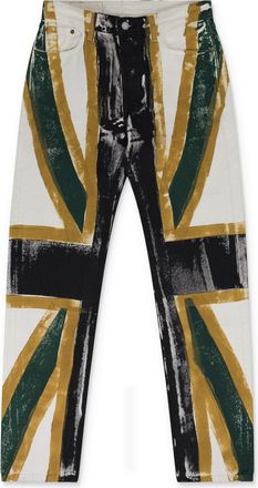 Denim Tears White Union Jack 501 Jeans