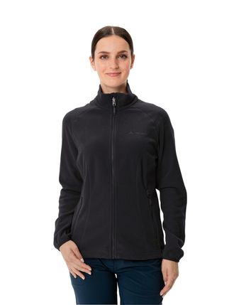 Vaude Fleecepullover VAUDE WOMENS ROSEMOOR FLEECE JACKET II, Damen, Gr. 34, schwarz, Fleece, Obermaterial: 100% Polyester, ohne Ausschnitt, B&uuml;ndchen, Sweats
