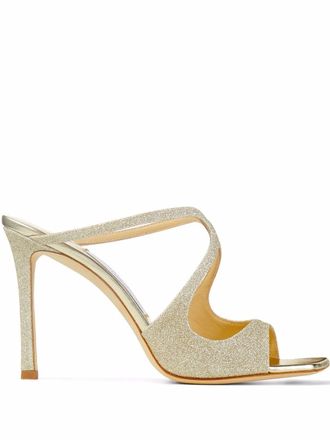 Jimmy Choo London 95 mm Anise sandalen - Zilver