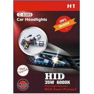 Trade Shop Trade Shop Traesio - Trade Shop - Coppia Luci Lampadine Lampade Xeno Auto Moto H1 6000k 35 Watt C-6305