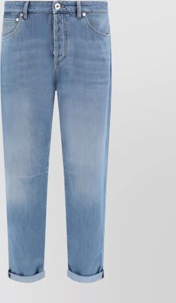 Brunello Cucinelli denim straight-leg jeans