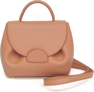 Pol&egrave;ne Pol&egrave;ne Leather Shoulder Bag (Pre-Owned)