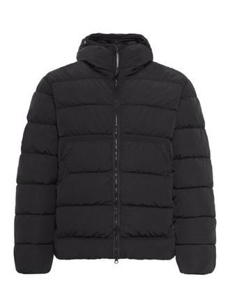 C.P. Company C. P. Company Black Short Hooded Down Jacket