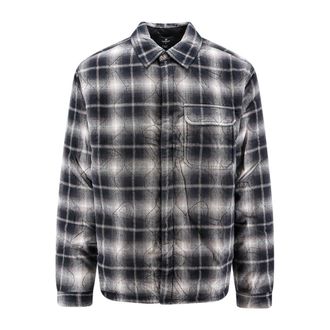 Represent Madras Shirt - male - REPRESENT - Casual Shirts - Black - XL - Shirts