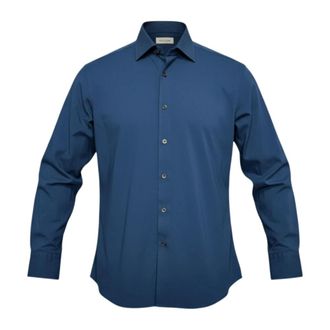 Sonrisa Overhemden, Heren, Blauw, 3Xl, Katoen, Das ideale Jerseyhemd