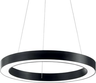 Ideal Lux Oracle - Colgante De Techo Mediano Led Integrado Negro 3000k - Ideal Lux