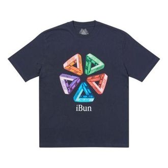 Palace FW21 Ich Bun T-Shirt Ibun Logo T-Shirt Navy P21TS011