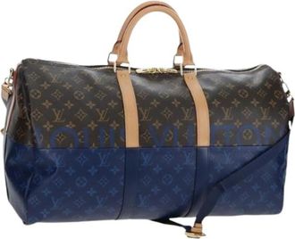 Louis Vuitton Pre-owned Keepall Bandouli&egrave;re 50 Boston Bag - Dames - Vintage Weekendtas - Bruin - ONE Size - Vintage
