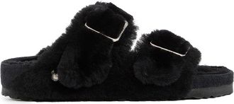 Birkenstock Arizona shearling slides
