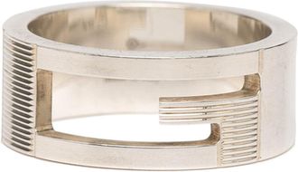 Gucci Silver 925 Band Ring (Pre-Owned)