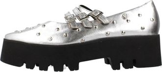 Yellow Rita Sandal - Dames - Ballerinas - Grijs - 40 EU - Leer - Schoenen