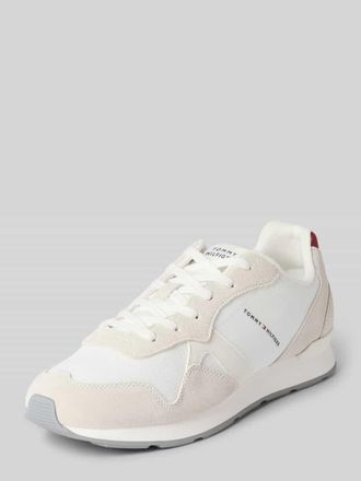 Tommy Hilfiger Low Top Sneaker aus Leder-Mix Modell MAXLITE MIX in Weiss, Gr&ouml;&szlig;e 40