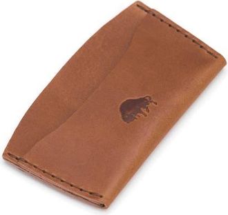 Ezra Arthur Classic Card Holder Wallet in Whiskey at Nordstrom