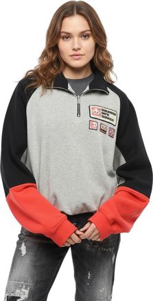 Dsquared2 Multicolor Color Block Sweatshirt