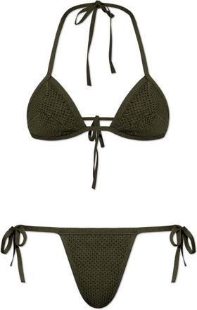 Dsquared2 Donna, Costumi da bagno, Verde, XS, new