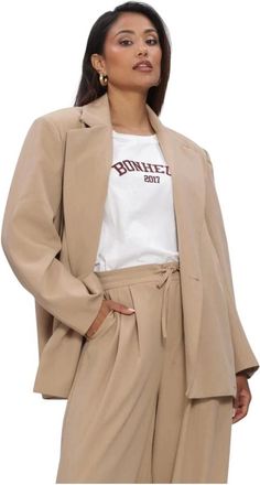 Nukus Nukus, Dames, Jassen, Beige, Maat: XS