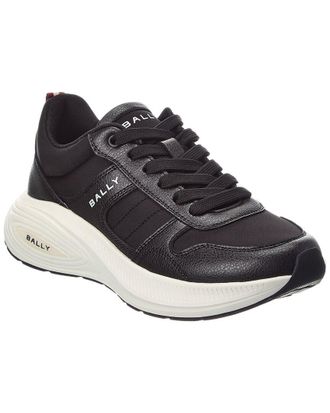 Bally Running Leather & Canvas Sneaker