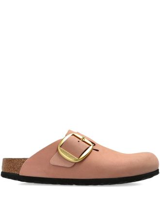Birkenstock Boston Big klompen met gesp - Roze