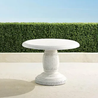 Frontgate Bistro Table, Marana Faux-stone - Outdoor Funiture - Frontgate