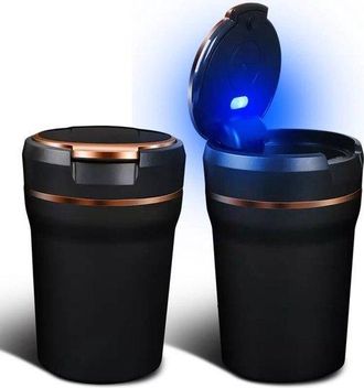OEM Cenicero Para Coche, Revestimiento Interior De Cer&aacute;mica Para Coches, Multifuncional Universal Interiores Coche, Cenicero Universal Sin Humo Coche