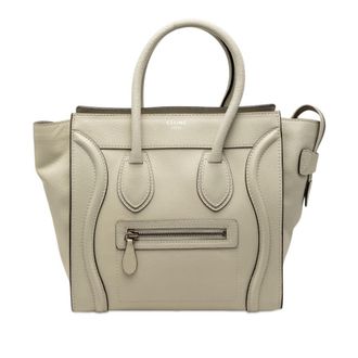 Celine Pre-owned Celine Micro Leather Luggage Tote Ladies 8RTG58QF00701CPL
